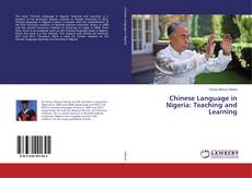 Copertina di Chinese Language in Nigeria: Teaching and Learning