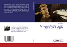Buchcover von An Introduction to Human Rights Law in Nigeria