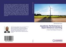 Academic Performance in Open-Distance Learning kitap kapağı