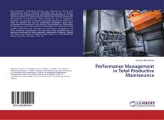 Buchcover von Performance Management in Total Productive Maintenance