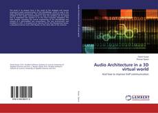 Capa do livro de Audio Architecture in a 3D virtual world 