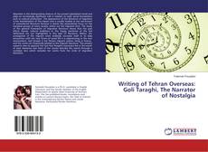 Capa do livro de Writing of Tehran Overseas: Goli Taraghi, The Narrator of Nostalgia 