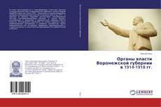 Обложка Органы власти Воронежской губернии в 1914-1918 гг.