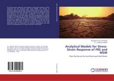 Capa do livro de Analytical Models for Stress-Strain Response of FRS and MSW 