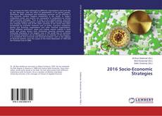 Capa do livro de 2016 Socio-Economic Strategies 