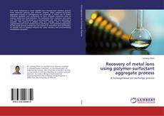 Bookcover of Recovery of metal ions using polymer-surfactant aggregate process