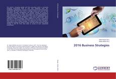 Couverture de 2016 Business Strategies