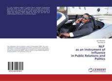 Buchcover von NLP as an Instrument of Influence in Public Relations and Politics