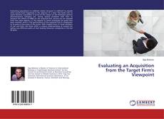 Buchcover von Evaluating an Acquisition from the Target Firm's Viewpoint