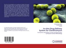 Bookcover of In-vitro Drug Delivery System for Clarithromycin