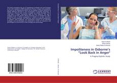 Copertina di Impoliteness in Osborne’s “Look Back in Anger"