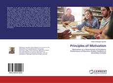 Bookcover of Principles of Motivation
