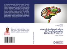 Copertina di Analysis And Applications Of Non-Subsampled Contourlet Transform