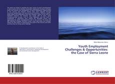 Bookcover of Youth Employment Challenges & Opportunities: the Case of Sierra Leone