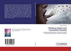 Bookcover of Thinking Styles and Translation Quality