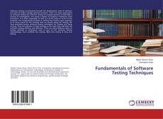 Couverture de Fundamentals of Software Testing Techniques
