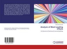 Portada del libro de Analysis of Blast Loading Effects