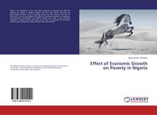 Capa do livro de Effect of Economic Growth on Poverty in Nigeria 