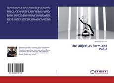 Capa do livro de The Object as Form and Value 