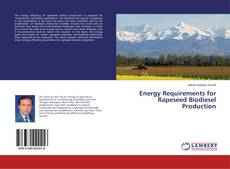 Copertina di Energy Requirements for Rapeseed Biodiesel Production