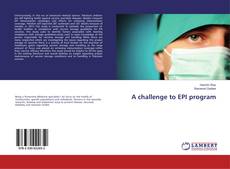 Bookcover of A challenge to EPI program