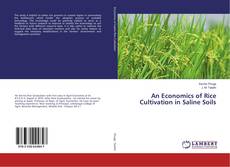 Copertina di An Economics of Rice Cultivation in Saline Soils