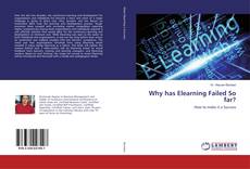 Bookcover of Why has Elearning Failed So far?