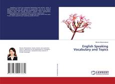 Buchcover von English Speaking Vocabulary and Topics