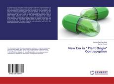 Buchcover von New Era in " Plant Origin" Contraception