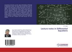 Copertina di Lecture notes in Differential Equations