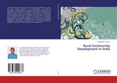 Copertina di Rural Community Development in India