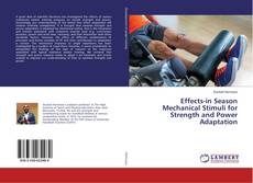 Effects-in Season Mechanical Stimuli for Strength and Power Adaptation kitap kapağı