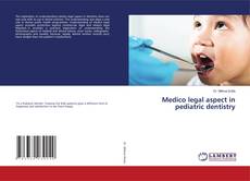 Copertina di Medico legal aspect in pediatric dentistry