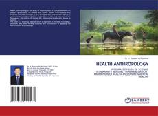 Capa do livro de HEALTH ANTHROPOLOGY 