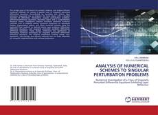 Bookcover of ANALYSIS OF NUMERICAL SCHEMES TO SINGULAR PERTURBATION PROBLEMS