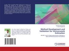 Method Development and Validation for Voriconazole Estimation kitap kapağı