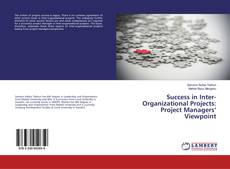 Обложка Success in Inter-Organizational Projects: Project Managers’ Viewpoint