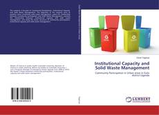 Couverture de Institutional Capacity and Solid Waste Management