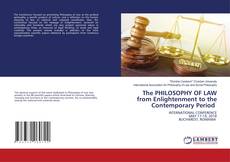 Copertina di The PHILOSOPHY OF LAW from Enlightenment to the Contemporary Period