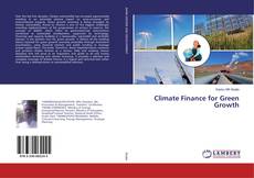 Buchcover von Climate Finance for Green Growth