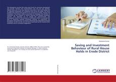 Copertina di Saving and Investment Behaviour of Rural House Holds in Erode District