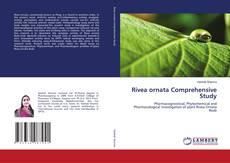 Portada del libro de Rivea ornata Comprehensive Study