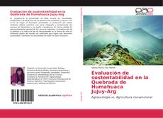 Bookcover of Evaluación de sustentabilidad en la Quebrada de Humahuaca Jujuy-Arg
