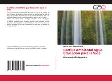 Обложка Cartilla Ambiental Agua Educación para la Vida