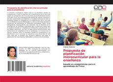 Обложка Propuesta de planificación microcurricular para la enseñanza