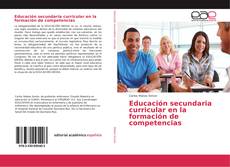 Buchcover von Educación secundaria curricular en la formación de competencias