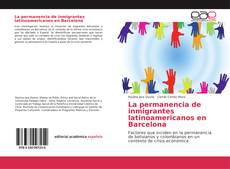 Capa do livro de La permanencia de inmigrantes latinoamericanos en Barcelona 