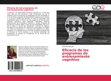 Eficacia de los programas de entrenamiento cognitivo kitap kapağı