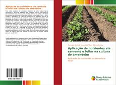 Borítókép a  Aplicação de nutrientes via semente e foliar na cultura do amendoim - hoz