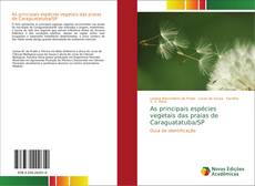 Capa do livro de As principais espécies vegetais das praias de Caraguatatuba/SP 